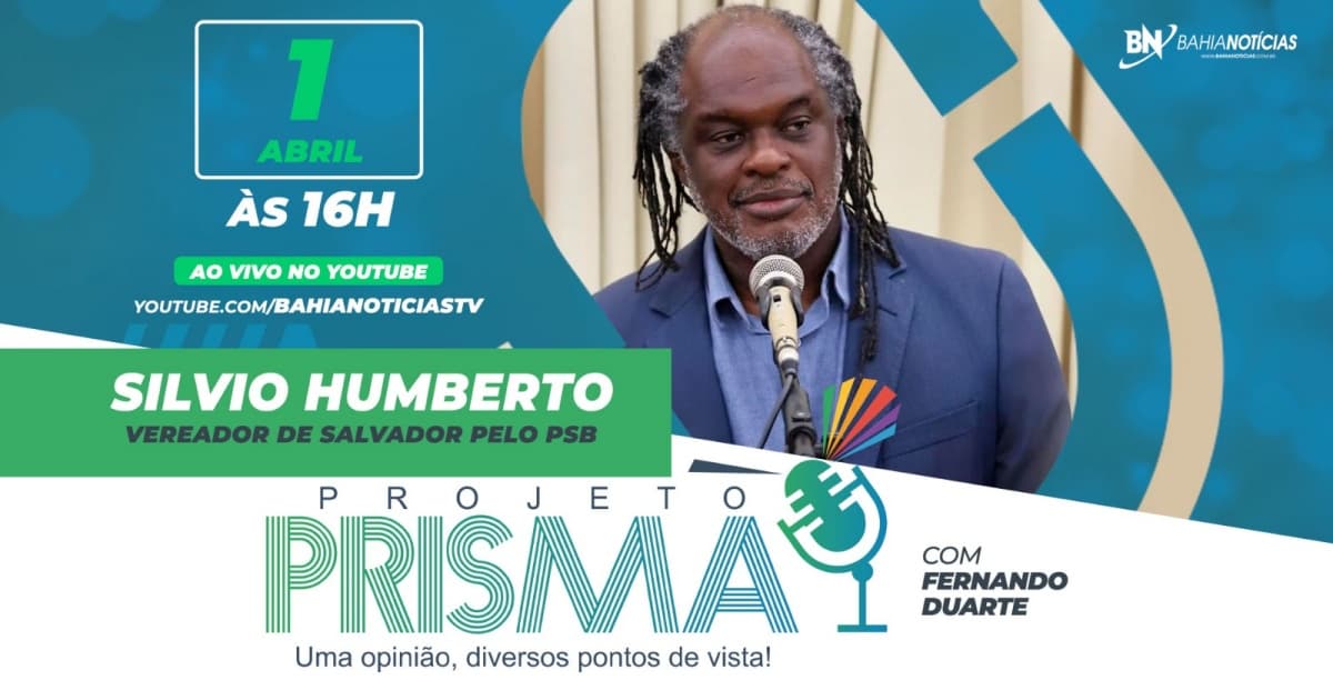 Vereador Silvio Humberto é o entrevistado do Projeto Prisma nesta segunda-feira