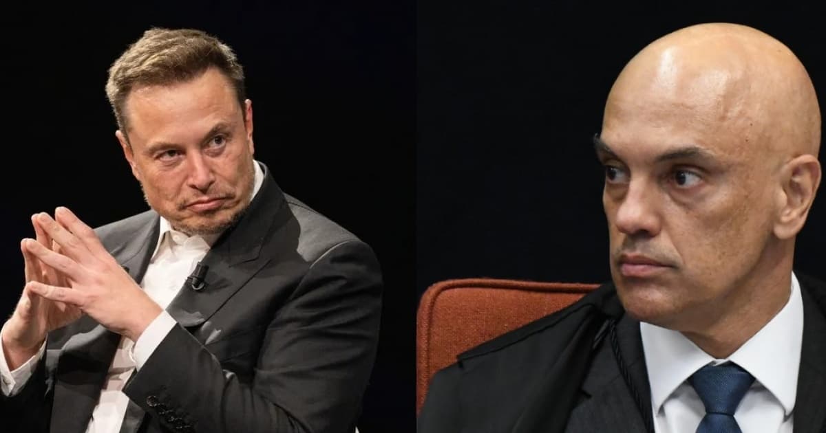 Elon Musk x Alexandre de Moraes