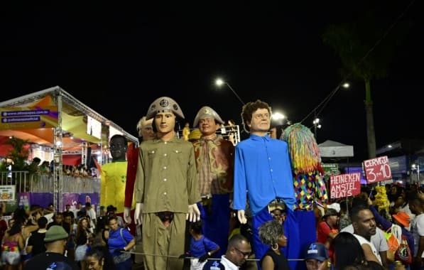 Bonecos de Feira? Famosas representações gigantes de Olinda levam mistura cultural para Micareta