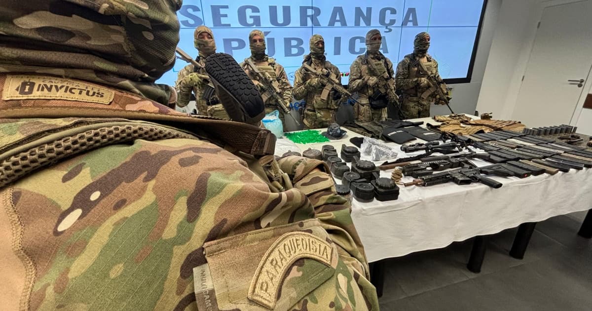 SSP localiza 35 líderes de facções e apreende 19 fuzis durante operações em Salvador