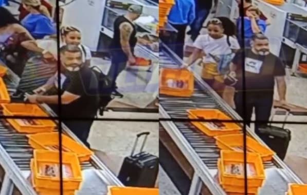 VÍDEO: Casal é flagrado furtando celulares e relógio no Aeroporto de Salvador