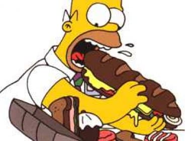 Dieta ‘politicamente incorreta’ de Homer influencia em aumento da obesidade