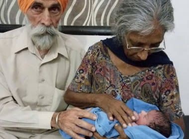 Aos 70 anos, indiana dá à luz primeiro filho