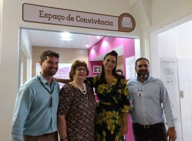 Hospital Martagão Gesteira inaugura espaço de convivência para familiares de pacientes