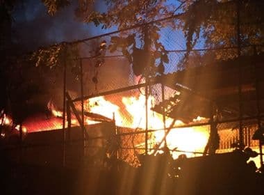 Incêndio em depósito não comprometeu instalações do Cican, diz secretaria