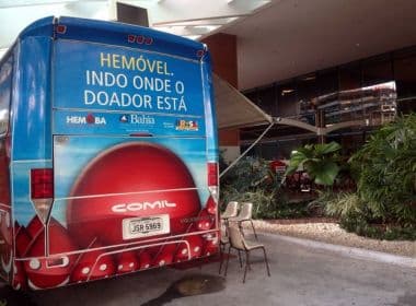 Hemoba realiza coleta de sangue na Arena Fonte Nova e no Salvador Shopping