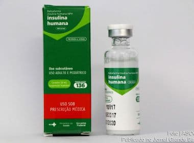 Bahiafarma inicia fornecimento de insulina para abastecer o SUS