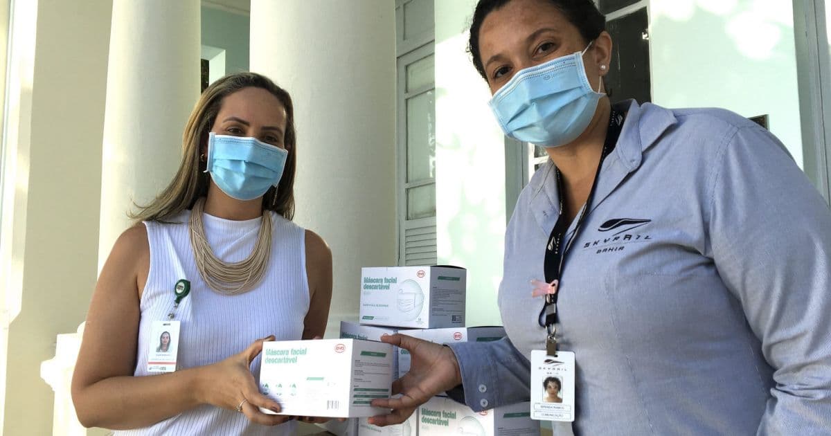 Concessionária que vai construir VLT doa 3,5 mil máscaras de tecido para Hospital Espanhol