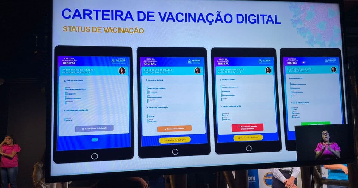 Salvador divulga 'passaporte' da vacinação e articula aceitação da ferramenta em viagens