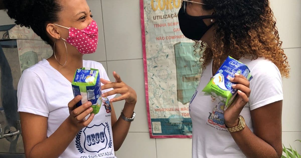 Governo da Bahia começa entrega de absorventes do programa Dignidade Menstrual