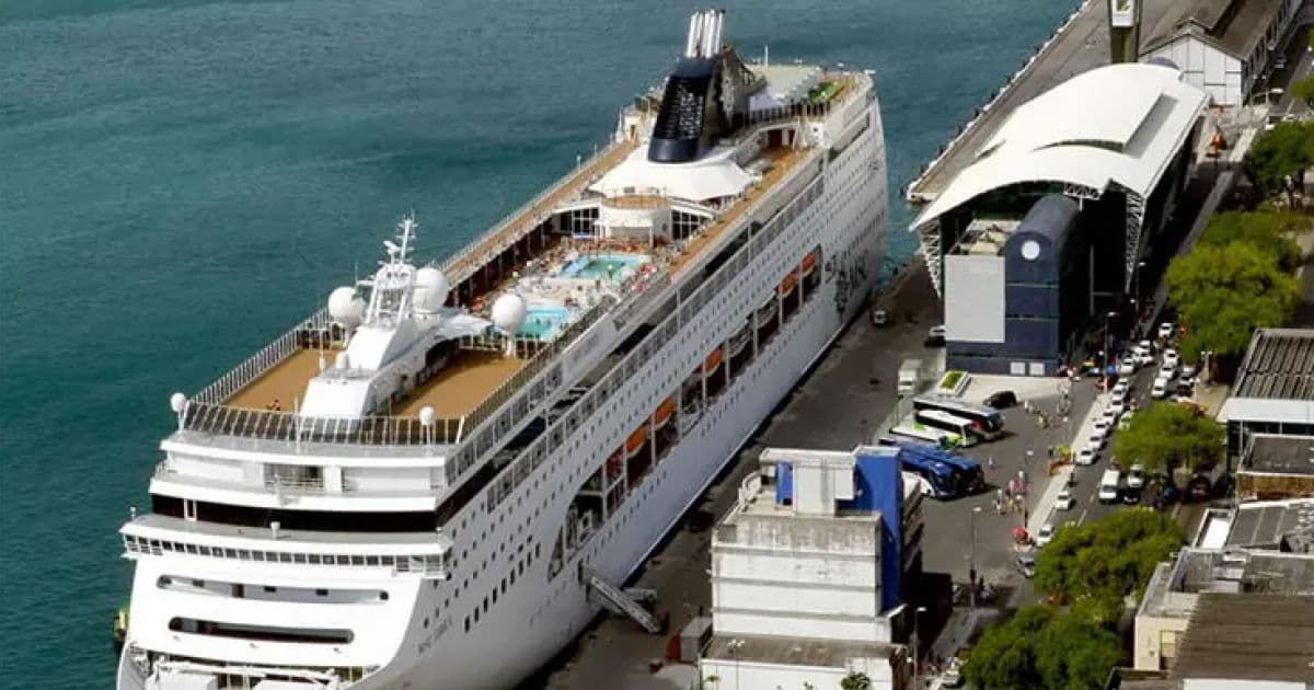Desembarque de navio em Salvador é bloqueado após 56 casos de Covid na tripulação