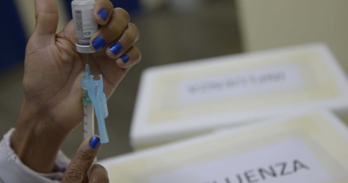 Vacinação contra a gripe segue nesta segunda em Salvador