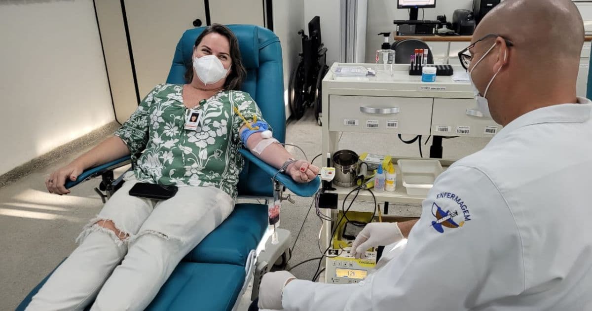 INTS mobiliza colaboradores em campanha de doação de sangue