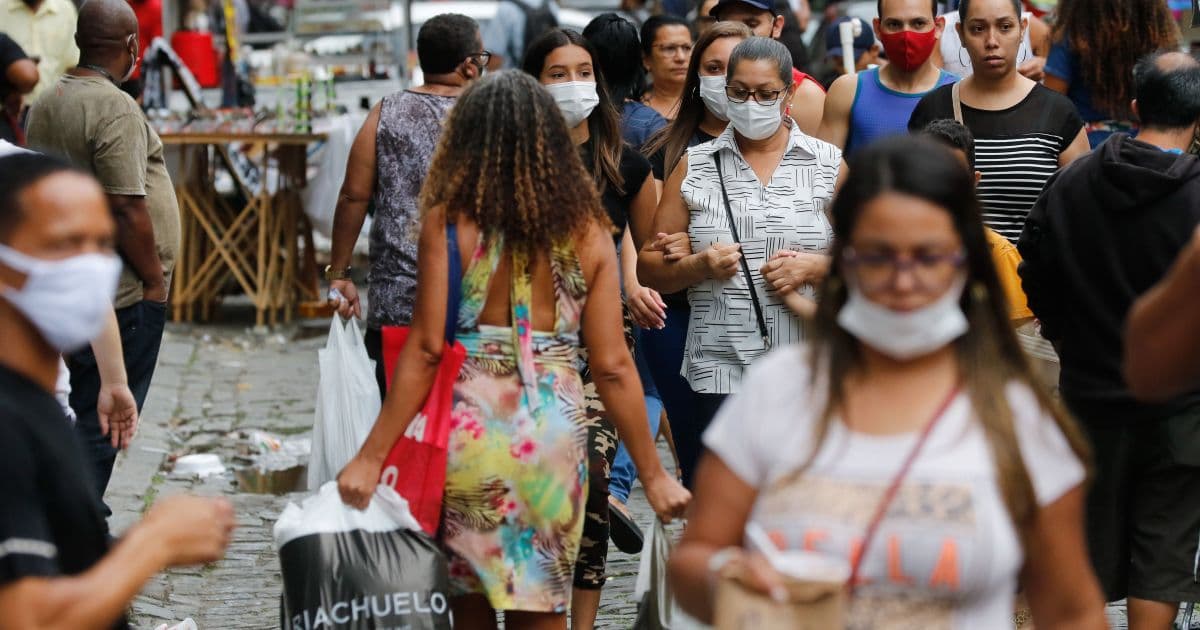 Com casos de Covid em queda na Bahia, Sesab ainda não prevê nova recomendação de uso de máscaras 