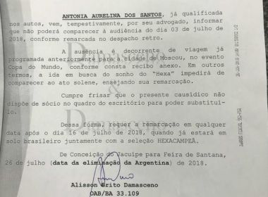 Advogado toma bronca