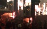 Incêndio atinge show do Olodum