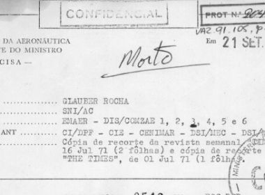 Glauber Rocha estava 'marcado para morrer’ por militares, revela Comissão da Verdade