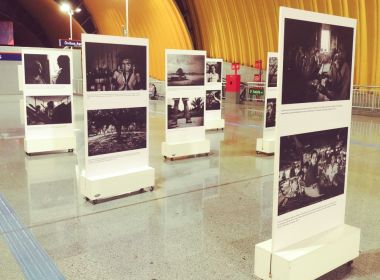 Estação de metrô de Salvador recebe exposição de fotografias que abordam questões sociais
