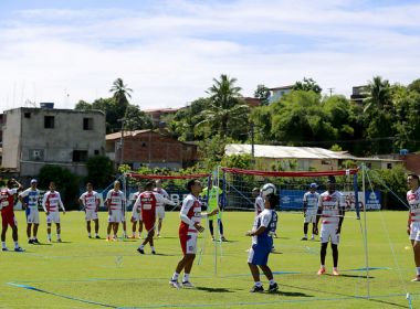 Com treino fechado à imprensa, Bahia finaliza preparação para encarar o Botafogo-PB