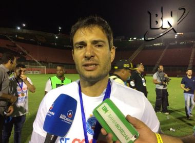 Diretor de futebol do Bahia, Diego Cerri vibra com título: ‘Fomos merecedores’