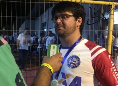Após título, Guilherme Bellintani ‘parabeniza’ o Vitória: '2º jogo que terminam jogando'