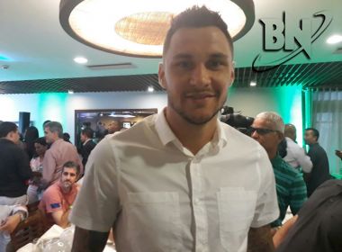 Na seleção do Baianão, Tiago agradece prêmio: ‘Reconhecimento do meu trabalho’