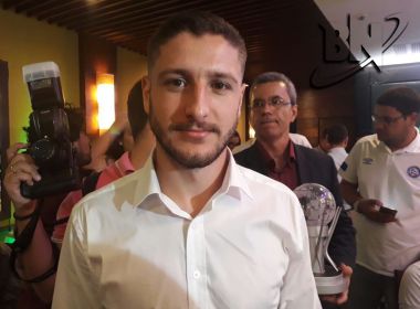 Zé Rafael credita prêmio individual a ‘dedicação e aplicação’ que tem tido durante ano