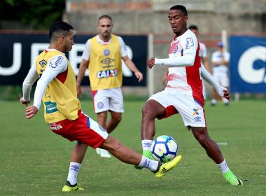 Com retornos, Bahia inicia preparação para enfrentar o Palmeiras