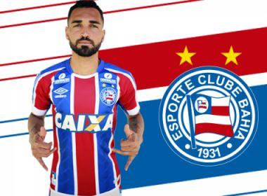 Bahia oficializa contratação do atacante Gilberto