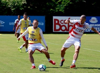 Bahia realiza único treino antes de pegar o Botafogo