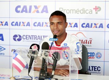 Autor de gol, Élber valoriza postura do Bahia diante do Ceará