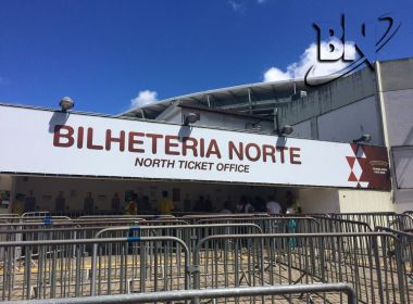Arena Fonte Nova antecipa venda presencial de ingressos da final da Copa do Nordeste