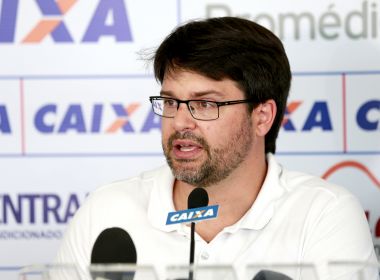Presidente do Bahia se diz confiante em Allione: 'Vai recuperar o seu bom futebol'
