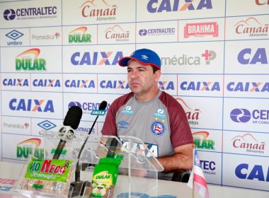 Enderson projeta Bahia ofensivo diante do Palmeiras: 'Empate não nos garante nada'