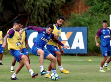 Conversa e ajustes marcam o último treino do Bahia antes de enfrentar o Inter