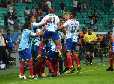 Bahia vence o Botafogo e sai na frente por classificação na Sul-Americana
