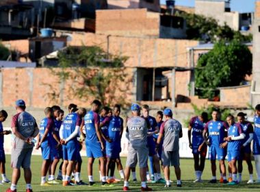 Com vídeo e treino tático, Bahia encerra preparação para enfrentar o Vasco