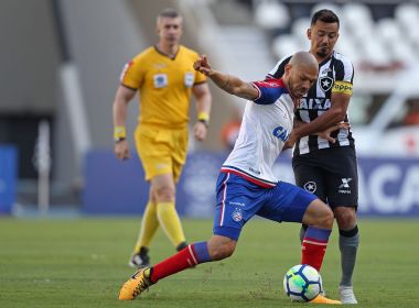 Fora de casa, Bahia vence o Botafogo e se distancia da zona de rebaixamento