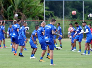 Bahia segue pré-temporada com treino físico e ataque contra defesa