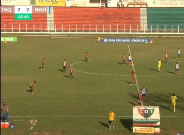 Bahia sofre gol no final e é eliminado da Copa São Paulo de Futebol Júnior