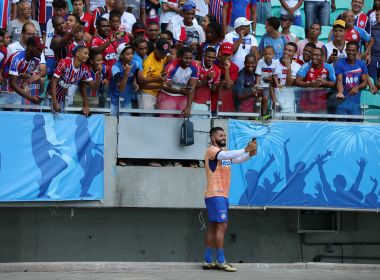 'Prévia do que será o ano', diz Guilherme sobre treino com a torcida do Bahia
