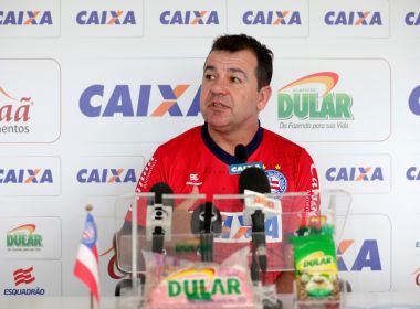 Técnico do Bahia pensa em 'mostrar pontos positivos' e neutralizar o CRB 