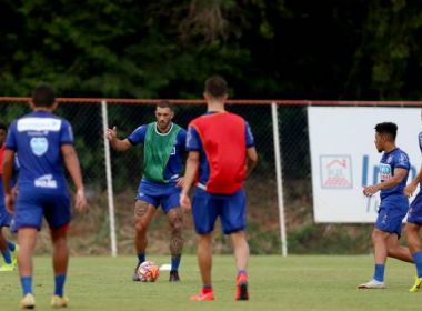 Com Fernandão, Bahia treina no Fazendão para enfrentar o Bahia de Feira