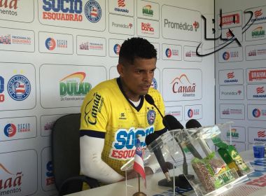 Cobrador de faltas, Anderson valoriza chance no Bahia: 'Uma honra'