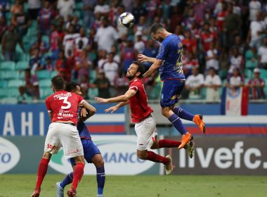 Lucas Fonseca evita falar de Enderson e diz que elenco do Bahia precisa se doar mais