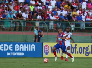 Técnico do Bahia destaca atuação de Nino e fala sobre cobrança: 'A gente tem que abraçá-lo'
