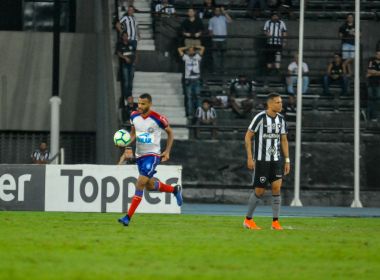 Autor de um dos gols do Bahia, Ernando lamenta derrota para o Botafogo