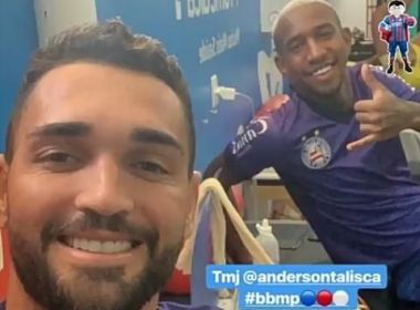 Após foto de Gilberto e Talisca viralizar, Bellintani diz: 'Ainda não dá'
