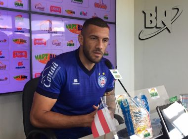 Fernandão comenta alívio após gol e prega trabalho para seguir ajudando o Bahia