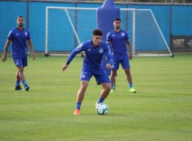 No CT do Grêmio, Bahia finaliza preparação para enfrentar o Inter